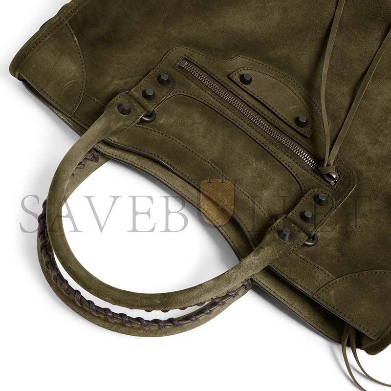 BALENCIAGA WOMEN'S LE CITY BAG MEDIUM IN KHAKI 8230582AB2A3503 (38*24*13cm) 